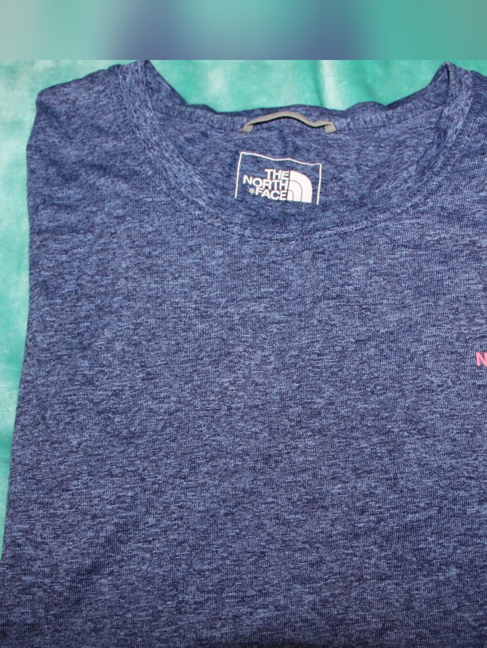 Women's Blue North Face Tee - Picture 3 of 7
